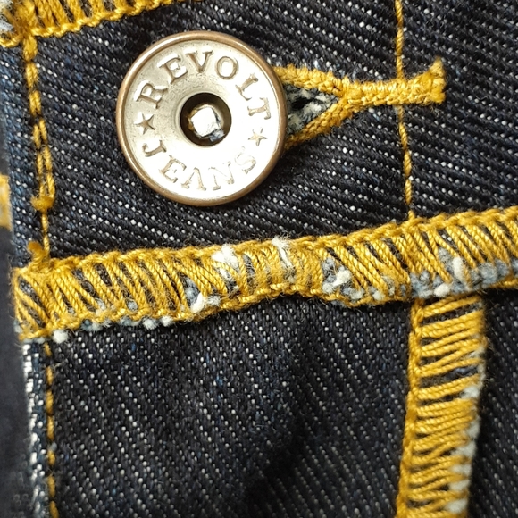 ReVolt Women's Jeans Raw Seams  Size 20 - Picture 16 of 16